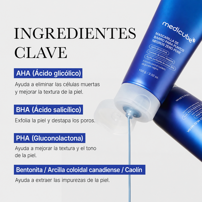 Mascara de barro 2x1